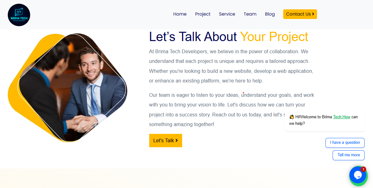 Brima Tech Website