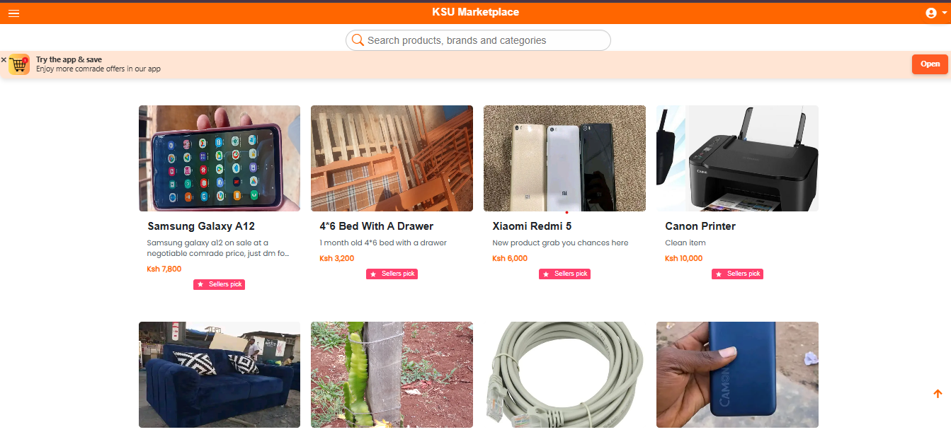 ksu-shop Website
